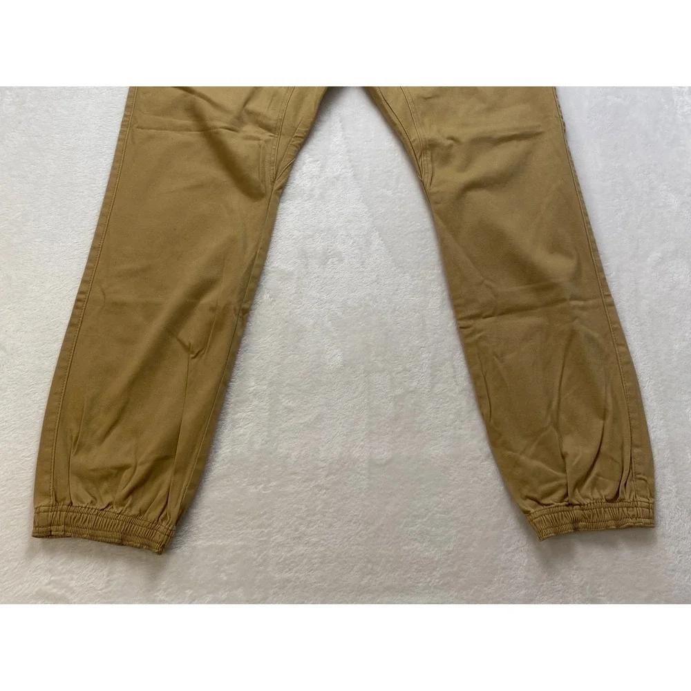 Ecko Unltd Joshua Jogger‎ Mens 38 Khaki Stretch Twill Pants EM-DK43R-6X NWT